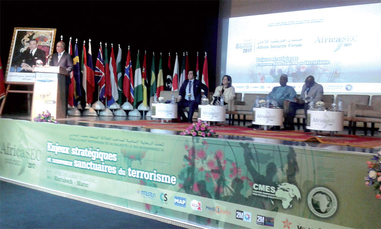 La ville ocre abrite les travaux de la huitième conférence sur la sécurité en Afrique