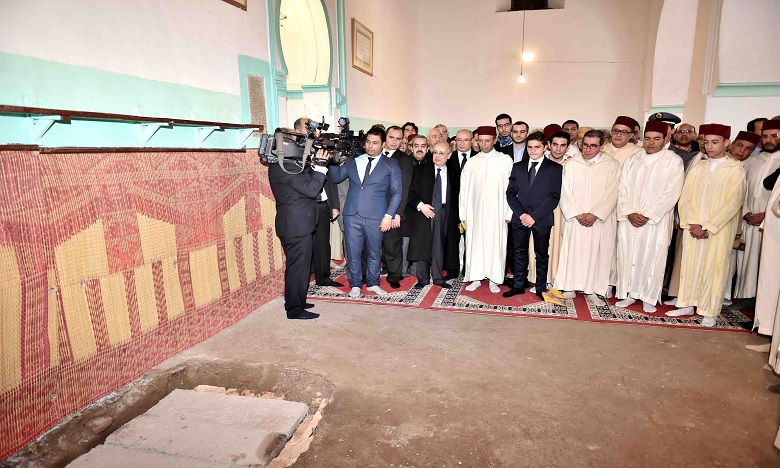 Obsèques de Feu M'hamed Boucetta en présence de S.A.R. le Prince Héritier Moulay El Hassan et de S.A.R. le Prince Moulay Rachid