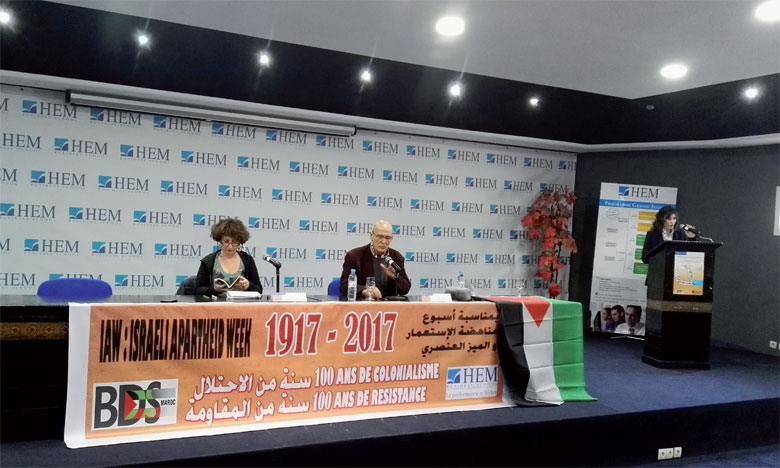 BDS Maroc célèbre la semaine contre l'apartheid israélien