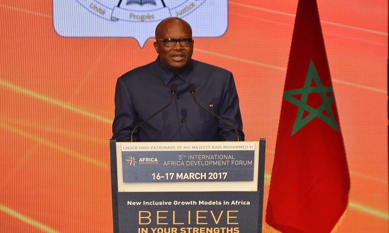 Le Président burkinabé salue le dynamisme du Maroc