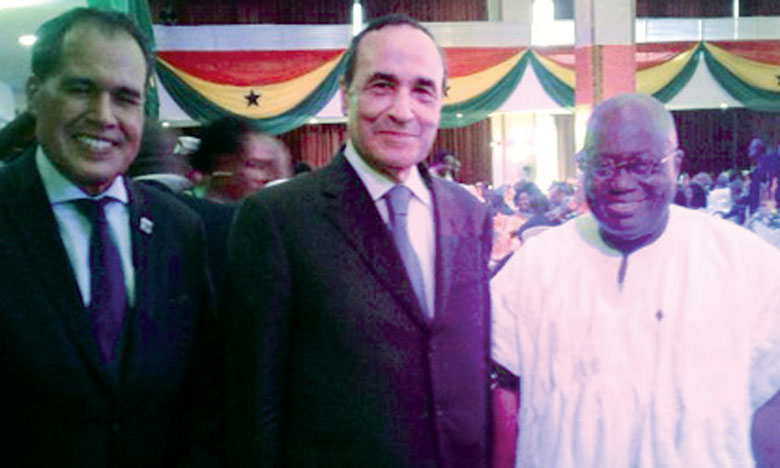 Habib El Malki représente S.M. le Roi à la célébration du 60e anniversaire de l'indépendance du Ghana