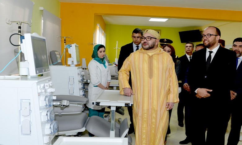 Sa Majesté le Roi Mohammed VI inaugure à Nouaceur le Centre d'hémodialyse «Amal Ouled Azzouz»