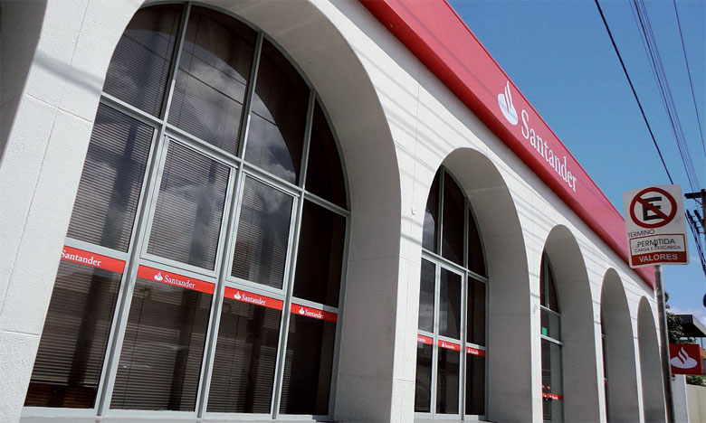 Un bénéfice trimestriel  en hausse de 14% pour  Banco Santander
