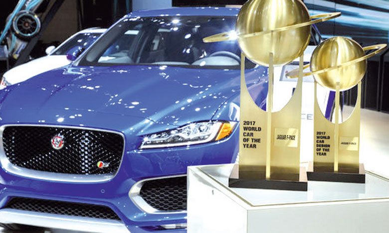 Le Jaguar F-Pace élu Voiture  mondiale de l’année 