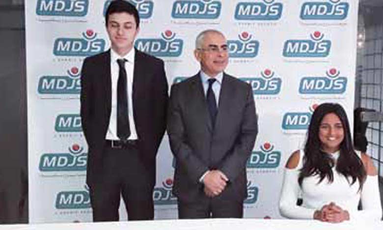 La MDJS signe une convention de parrainage avec deux champions en herbe