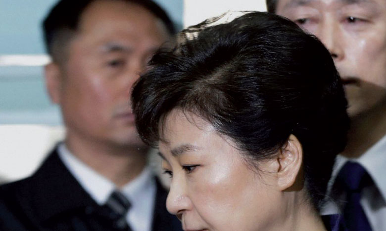L'ex-Présidente  sud-coréenne inculpée  pour corruption
