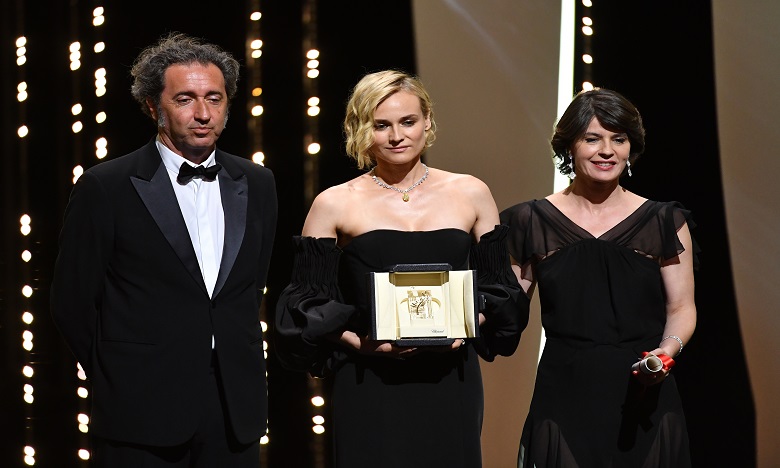 L'Allemande Diane Kruger prix d'interprétation féminine pour "In The Fade"