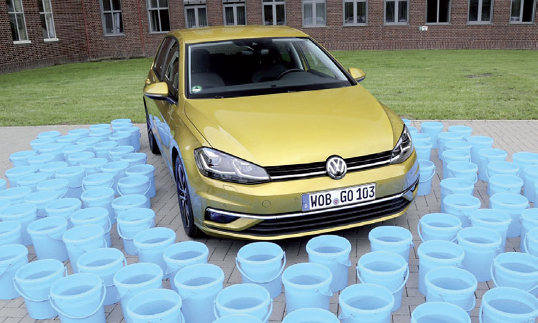 Volkswagen compte réduire de moitié l’impact environnemental de sa production 