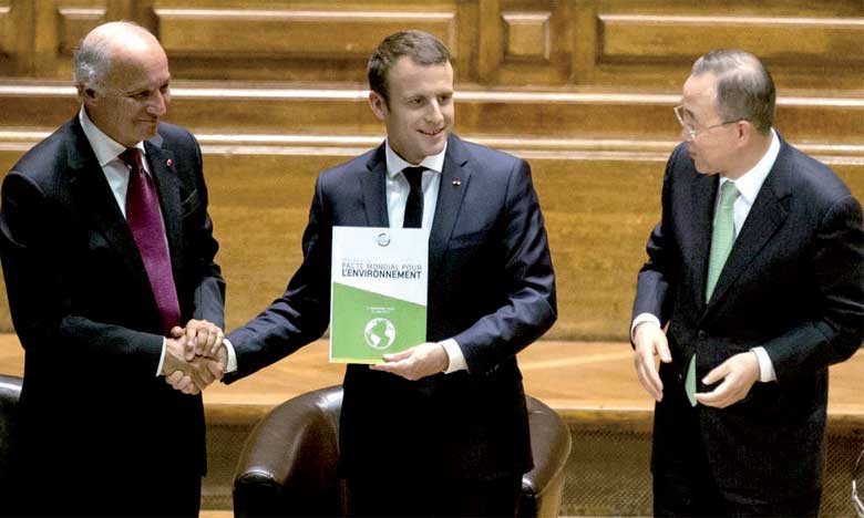 Le Président Macron portera à l'ONU un projet de «pacte mondial» pour l'environnement