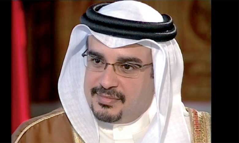  «Une position ferme contre la politique de soutien des groupes terroristes», selon le Prince Héritier du Bahreïn