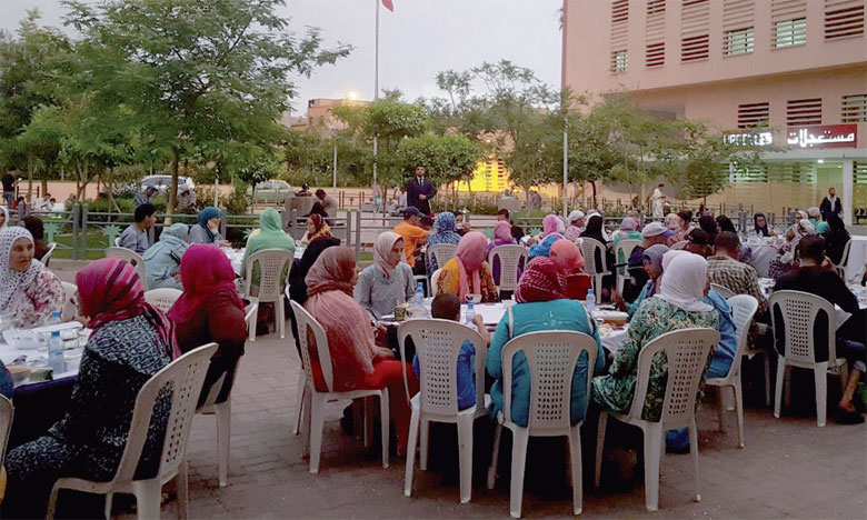 «Un Ftour, un Sourire», action solidaire au profit  des pensionnaires de l’hôpital Arrazi