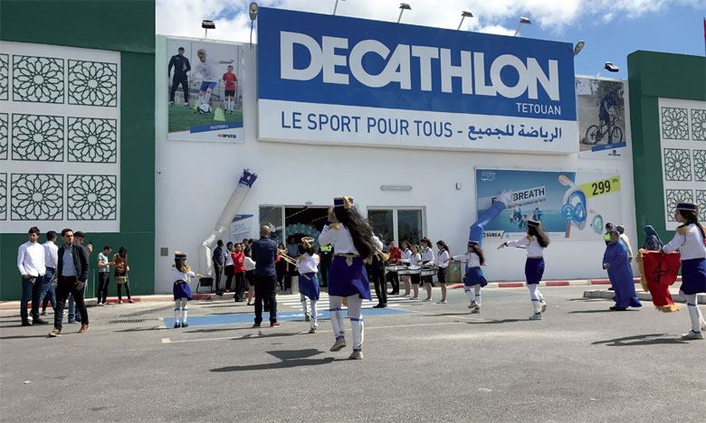 Un magasin Decathlon à Tétouan