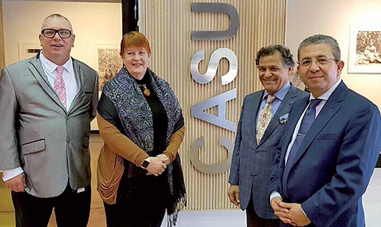 Entretiens du Président de la Fondation nationale des musées avec plusieurs responsables australiens