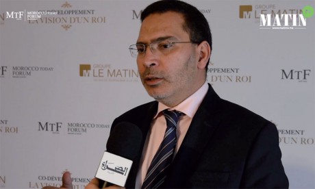 Mustapha El Khalfi, ministre délégué chargé des Relations avec le Parlement  et la société civile, porte-parole du gouvernement