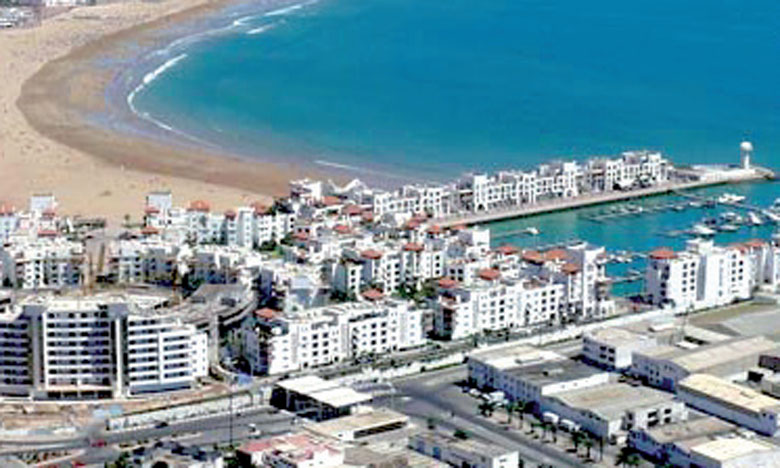 La plage d'Agadir  décroche le label  «Pavillon bleu»