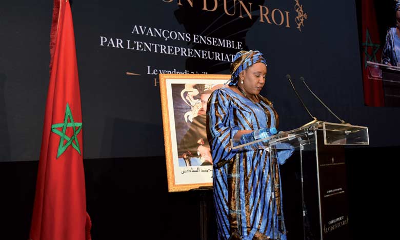 Sanaba Kaba, ministre de l’Action sociale, Guinée