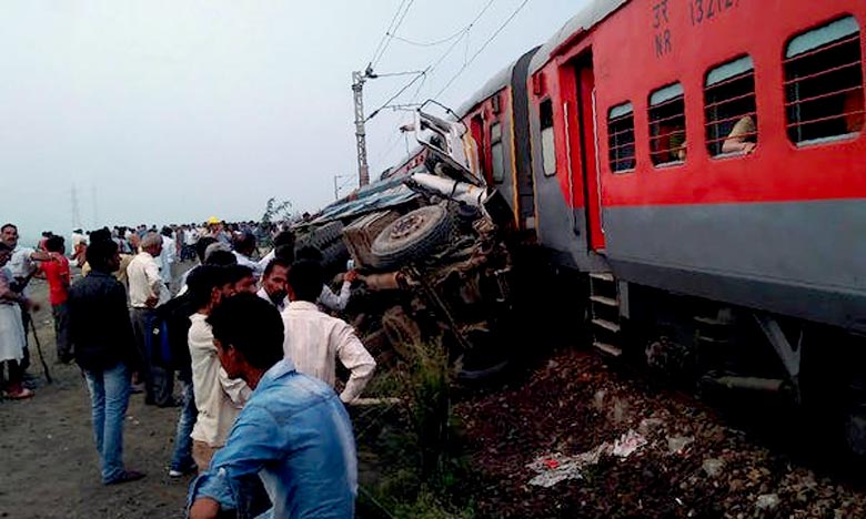  L'Inde de nouveau frappée par un accident ferroviaire   