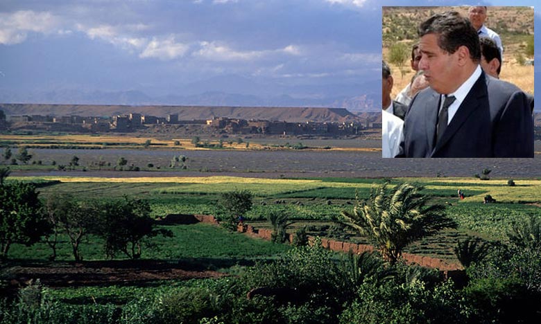 Akhannouch visite à Ouarzazate des projets de développement agricole et rural