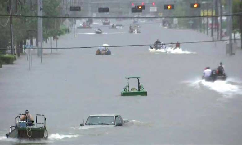 Sous les eaux, Houston attend des pluies encore plus fortes
