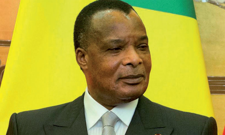 S.M. le Roi félicite le Président de la République du Congo à l'occasion de la fête nationale de son pays