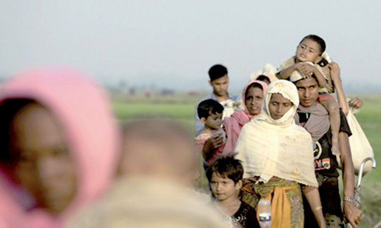 Au moins 370.000 Rohingyas ont fui vers le Bangladesh  depuis fin août