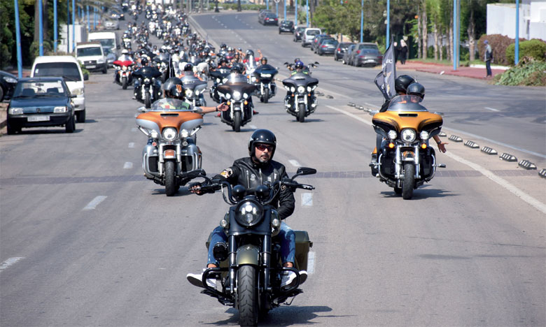 Harley Davidson fait sa parade à Casablanca
