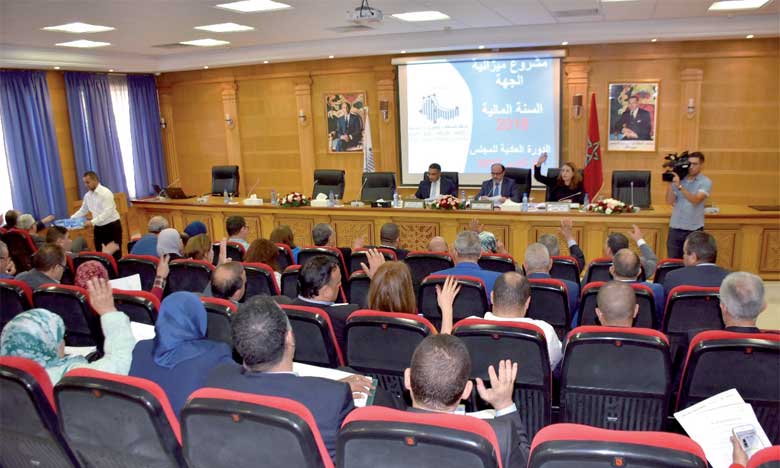 Le Conseil de la région approuve le projet de budget 2018