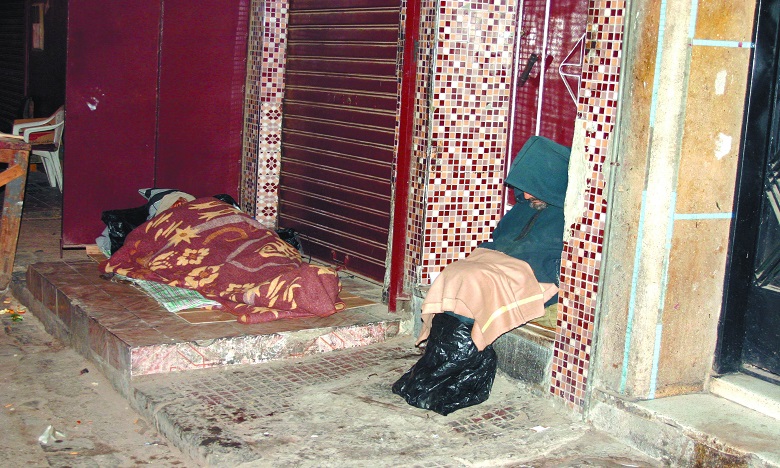 Le Maroc compte quelque 7.226 personnes sans abri