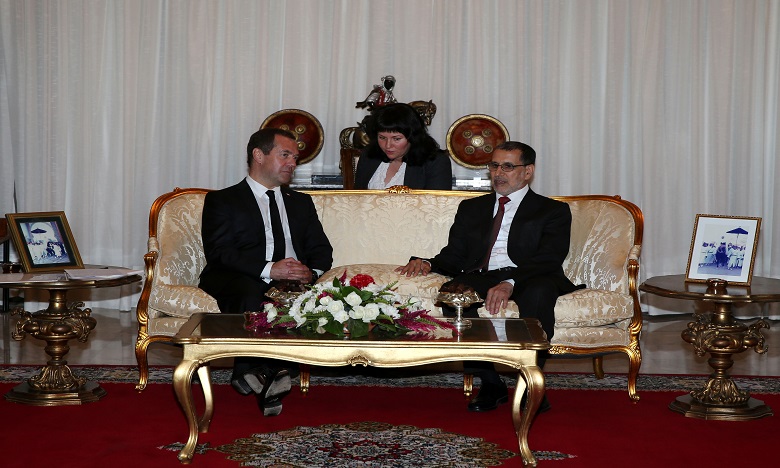 Arrivée à Rabat du Premier ministre russe pour une visite de travail et d'amitié au Maroc