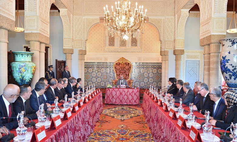 Sa Majesté le Roi Mohammed VI préside à Rabat un Conseil des ministres