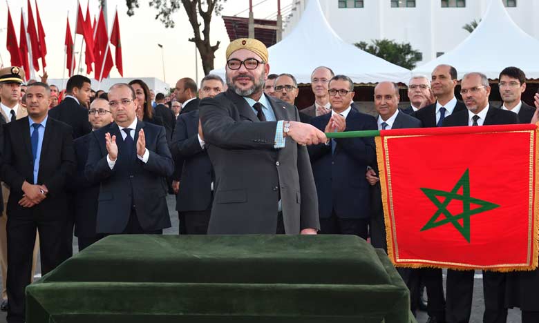 S.M. le Roi lance le projet d'extension de la ligne 2 du tramway de Rabat-Salé, portant sur une longueur de 7 kilomètres et mobilisant des investissements de l’ordre de 1,7 milliard de dirhams