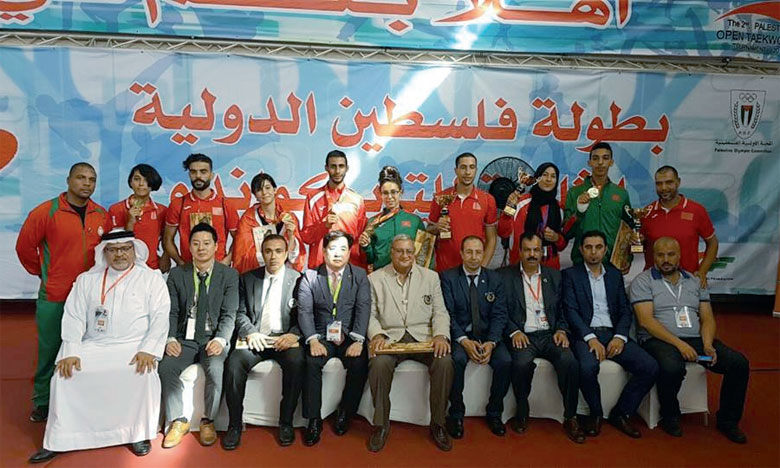 Le Maroc récolte 12 médailles  et se classe deuxième à Ramallah