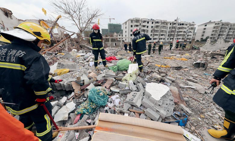 Une explosion à Ningbo fait beaucoup de victimes