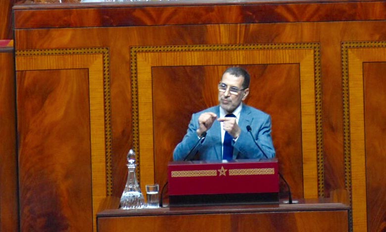 El Othmani : «le gouvernement a mis en place un programme d'urgence»