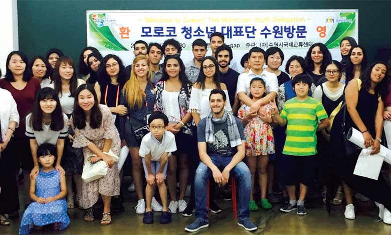 Des étudiants sud-coréens  à la découverte du Maroc 