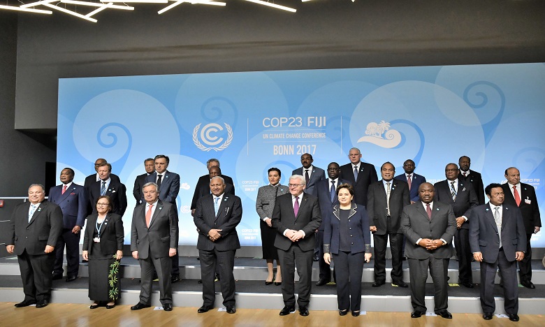 S.A.R. la Princesse Lalla Hasnaa représente S.M. le Roi à la cérémonie d'ouverture du segment de haut niveau de la COP 23