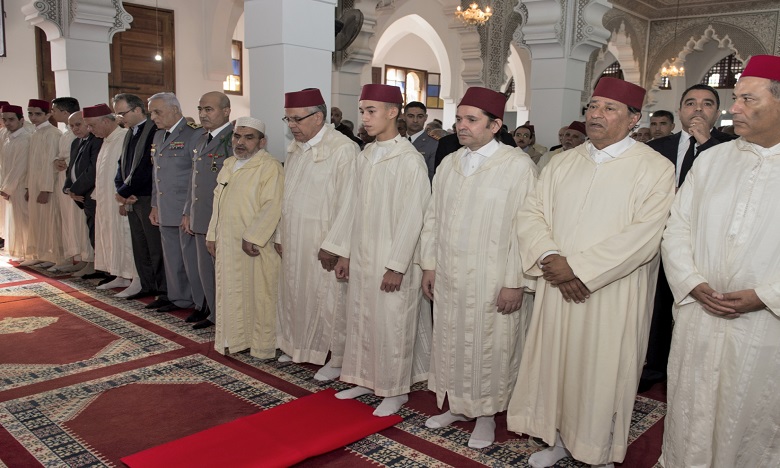 Funérailles à Rabat du général de corps d'armée Abdelhak El Kadiri en présence de S.A.R. le Prince héritier Moulay El Hassan