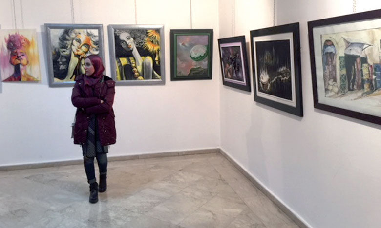 Salon du Maroc des arts plastiques à la galerie Mohammed Kacimi