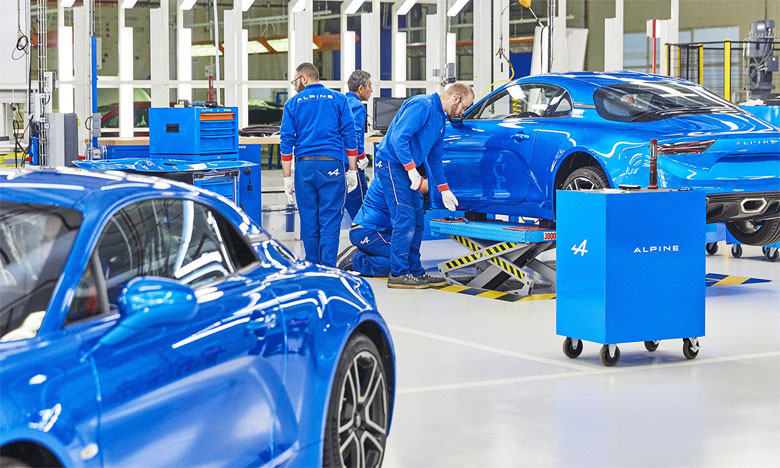 Renault relance à Dieppe la production de sa célèbre Alpine