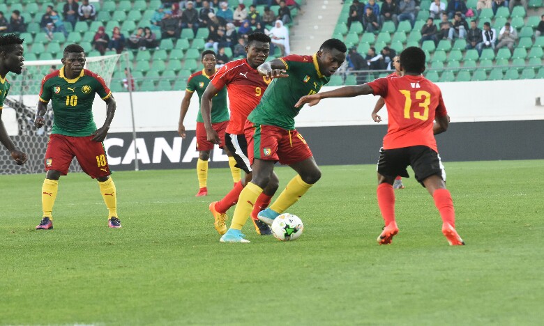 L'Angola bat et élimine le Cameroun