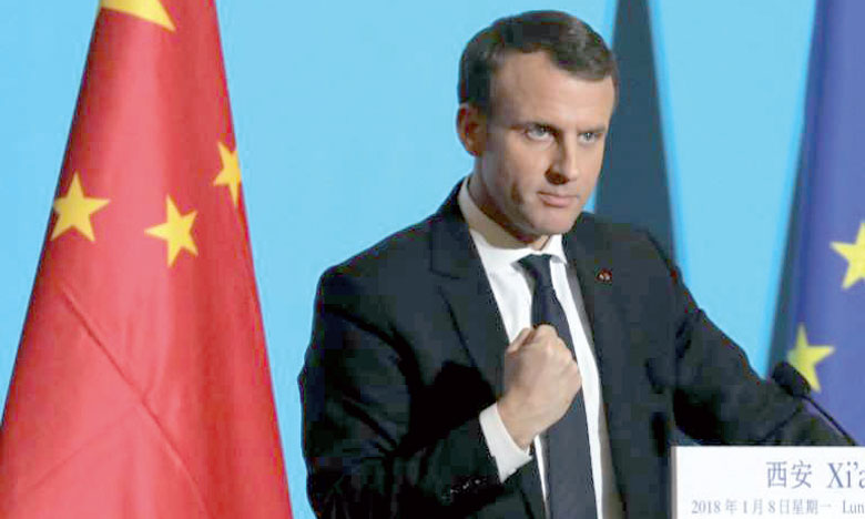 Emmanuel Macron propose à la Chine de relancer  la bataille climatique