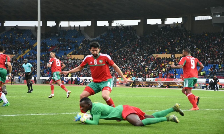 Le Maroc et la Guinee : égalité 1-1 à la mi-temps