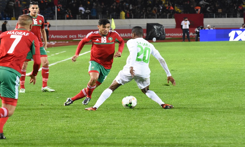 Le Maroc tenu en échec par la Mauritanie 0-0 à la mi- temps