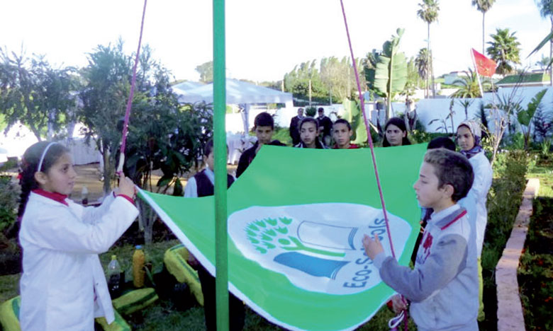 Le «Pavillon vert» remis aux établissements scolaires de Casablanca-Settat