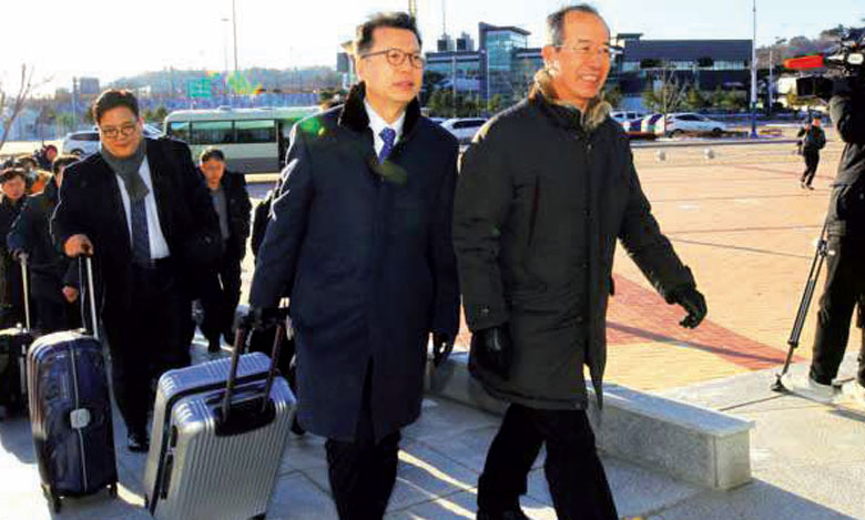 Une délégation sud-coréenne de haut niveau attendue lundi en Corée du Nord