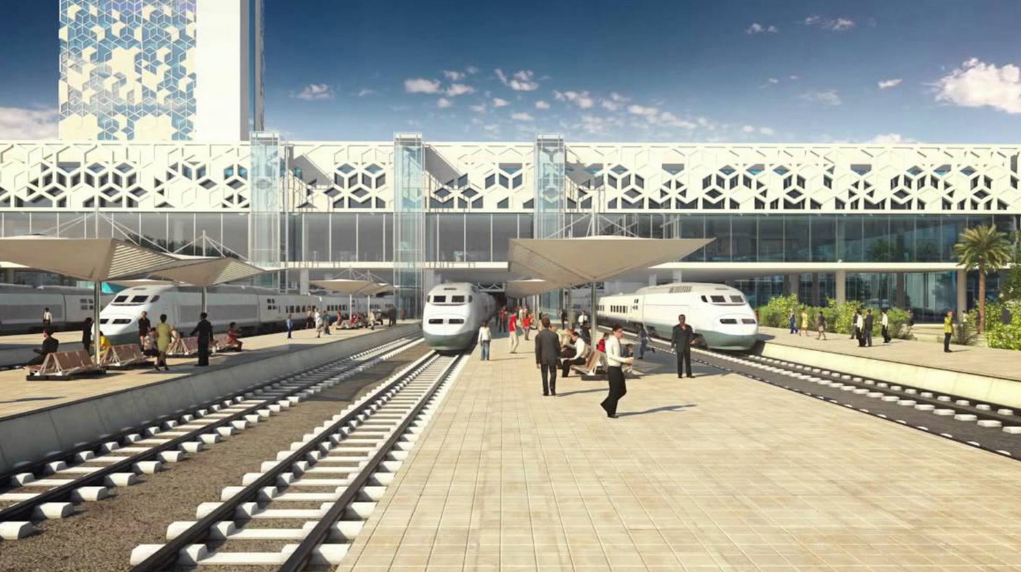 La gare de Rabat-Agdal prête en juin 2018 