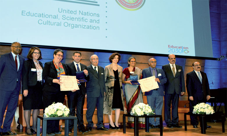 Le programme marocain GENIE récompensé du Prix Unesco-Roi Hamad  bin Issa Al Khalifa