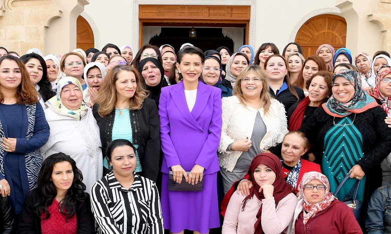 S.A.R. la Princesse Lalla Meryem préside à Marrakech la cérémonie de célébration de la Journée internationale de la femme