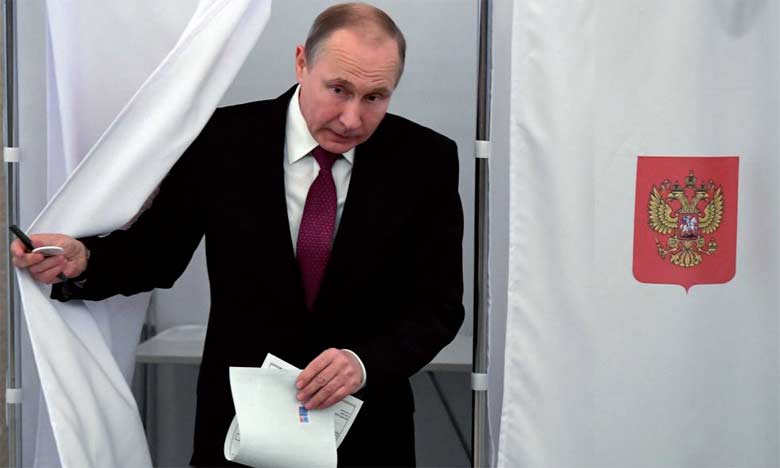 Poutine sera satisfait de tout score lui permettant d'être élu