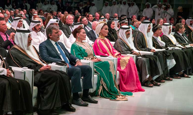 S.A.R. la Princesse Lalla Hasnaa représente S.M. le Roi à la cérémonie d'inauguration officielle de la Bibliothèque nationale du Qatar